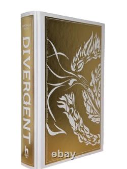 SIGNED Divergent Veronica Roth Anniversary Edition Sprayed Edges Hardback Book