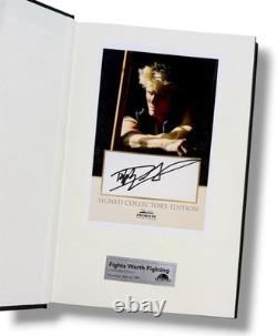 SIGNED Dolph Lundgren Book Fights Worth Fighting First Edition Hardcover & COA