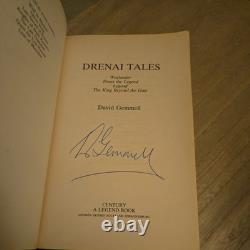 SIGNED Drenai Tales Omnibus By David Gemmell Book 1991 1st Edition -Rare