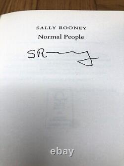 SIGNED EDITION Normal People Sally Rooney 2018 1st/1st Hardback