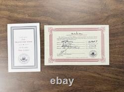 SIGNED Edition Neil Gaiman The Graveyard Book Easton Press Leather Bound COA