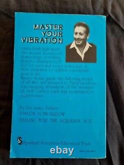 SIGNED Edmund Harold Master Your Vibration 1984 First Edition Spiritual Book