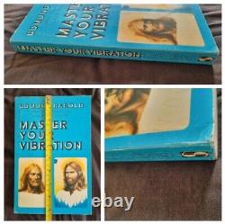 SIGNED Edmund Harold Master Your Vibration 1984 First Edition Spiritual Book