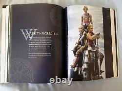SIGNED Final Fantasy XII 12 limited edition hardback PS2 strategies guide book