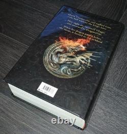SIGNED Fire and Blood George RR Martin UK HB First Edition 1st Print Book GoT