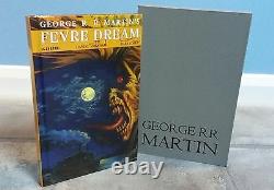 SIGNED George R R Martin'Fevre Dream' Limited Edition Book. A Game Of Thrones