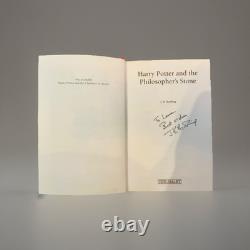 SIGNED Harry Potter and The Philosopher's Stone by J. K. Rowling (Hardback)