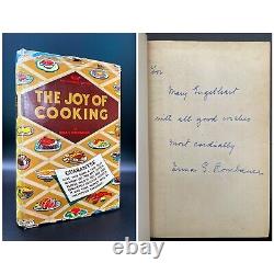 SIGNED & INSCRIBED The Joy of Cooking 1943 Edition Irma ROMBAUER 1943 1st