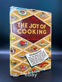 SIGNED & INSCRIBED The Joy of Cooking 1943 Edition Irma ROMBAUER 1943 1st