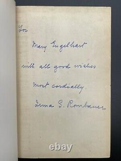 SIGNED & INSCRIBED The Joy of Cooking 1943 Edition Irma ROMBAUER 1943 1st