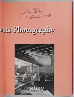 SIGNED JULIUS SHULMAN ARCHITECTURE & PHOTOGRAPHY 1988 1ST ED modern house