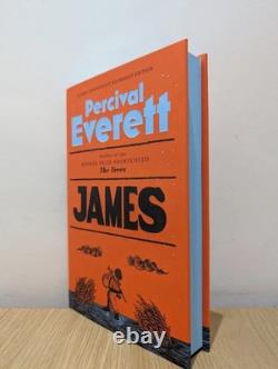 SIGNED James by Percival Everett 1st/1st Edition Sprayed Edges Hardback Book