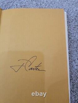 SIGNED Jimmy Carter Why Not The Best. First Edition Book