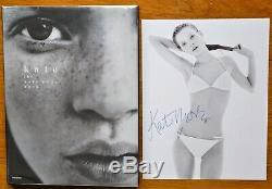 SIGNED KATE MOSS BOOK 1995 SPECIAL HARDCOVER 1ST EDITION With SIGNED PHOTO NICE