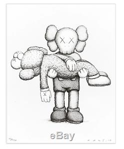 SIGNED KAWS x NGV Art Book And Original Screen Print Limited Edition LE 27/750