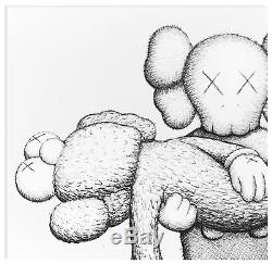 SIGNED KAWS x NGV Art Book And Original Screen Print Limited Edition LE 27/750