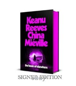 SIGNED Keanu Reeves Book The Book Of Elsewhere First Edition & COA Autograph