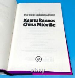 SIGNED Keanu Reeves Book The Book Of Elsewhere First Edition & COA Autograph