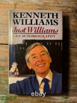SIGNED Kenneth Williams autobiography 1st edition Carry On, Tony Hancock