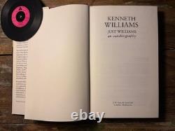 SIGNED Kenneth Williams autobiography 1st edition Carry On, Tony Hancock