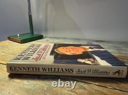 SIGNED Kenneth Williams autobiography 1st edition Carry On, Tony Hancock