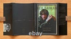 SIGNED LIMITED EDITION, Neil Gaiman, Hanging Out with the Dream King, 2004