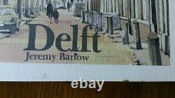 SIGNED LIMITED EDITION RARE Delft Jeremy Barlow ART BOOK watercolours amsterdam