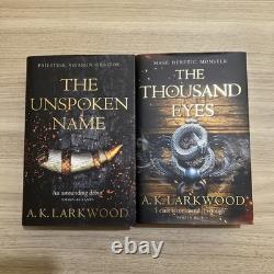 SIGNED Larkwood Serpent Gates Duology LOW #9/250 Sprayed Edges Fantasy Set