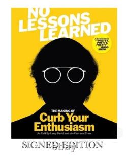 SIGNED Larry David The Making of Curb Your Enthusiasm Hardback Edition Book COA