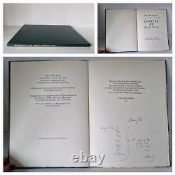 SIGNED Lessons Of The War Henry Reed 1970 Hardback First 1st Edition Book