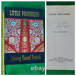 SIGNED Little Footsteps Abang Yusuf Puteh Travel First 1st Edition 1993 Book