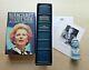 SIGNED M. Thatcher Leather SET 1/1 Edition Books, Doulton Bust, Iconic PHOTO