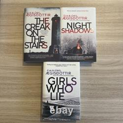 SIGNED MATCHING NR SET The Creak on the Stairs, Night Shadows, Girls Who Lie