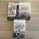SIGNED MATCHING NR SET The Creak on the Stairs, Night Shadows, Girls Who Lie