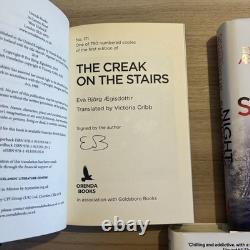 SIGNED MATCHING NR SET The Creak on the Stairs, Night Shadows, Girls Who Lie