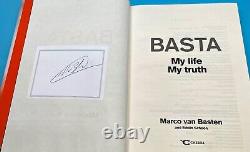SIGNED Marco Van Basten Book My Life My Truth 1st Edition & COA Autograph