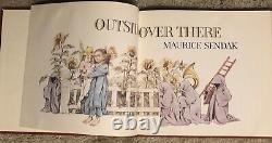 SIGNED Maurice Sendak 1st Edition BOOK OUTSIDE OVER THERE