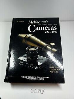 SIGNED McKEOWN'S CAMERAS PRICE GUIDE 11th EDITION 2001-2002 McKeowns Book