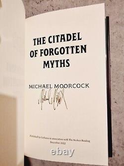 SIGNED Michael Moorcock The Citadel of Forgotten Myths BROKEN BINDING HB Elric