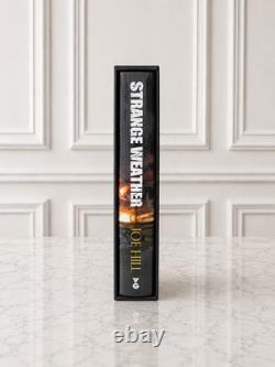 SIGNED & NUMBERED #7/100. Strange Weather Joe Hill. Deluxe Slipcased Edition