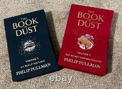 SIGNED/NUMBERED LIKE NEW Philip Pullman The Book Of Dust Ltd Eds 1 & 2