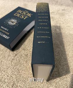 SIGNED/NUMBERED LIKE NEW Philip Pullman The Book Of Dust Ltd Eds 1 & 2