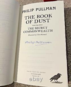 SIGNED/NUMBERED LIKE NEW Philip Pullman The Book Of Dust Ltd Eds 1 & 2