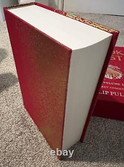 SIGNED/NUMBERED LIKE NEW Philip Pullman The Book Of Dust Ltd Eds 1 & 2