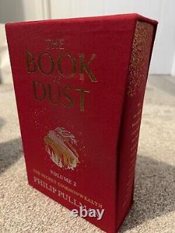 SIGNED/NUMBERED LIKE NEW Philip Pullman The Book Of Dust Ltd Eds 1 & 2