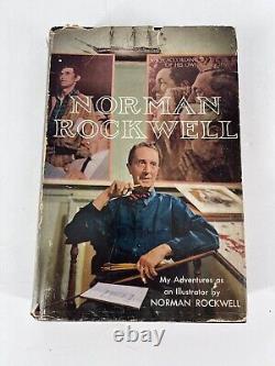 SIGNED Norman Rockwell My Adventures as an Illustrator 1960 1st Edition Book