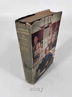 SIGNED Norman Rockwell My Adventures as an Illustrator 1960 1st Edition Book