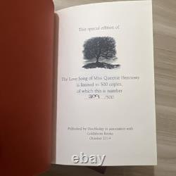 SIGNED Rachel Joyce 4 Book LTD Set Slipcase Beetle Sprayed Edges LOW #