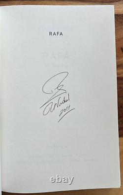 SIGNED, Rafa My story by John Carlin, Rafael Nadal (Hardcover-2011) Spanish EDIT