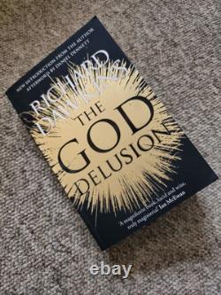 SIGNED Richard Dawkins the God Delusion Paperback Book 10th Anniversary Edition